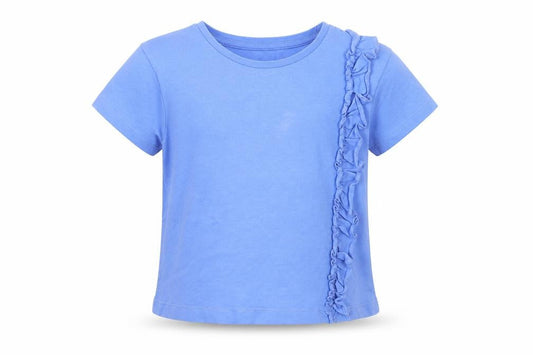 George Girls Blue   Basic T-Shirt Size 3-4 Years