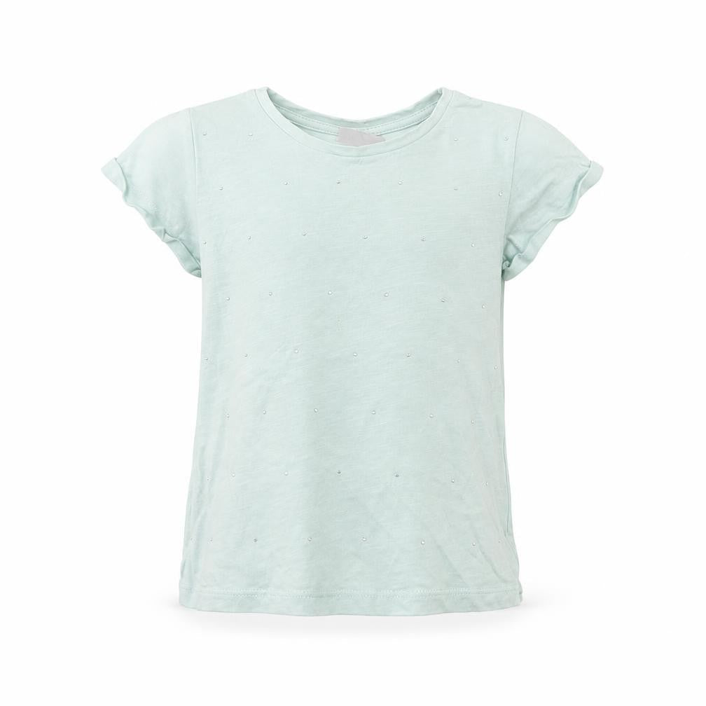 Matalan Girls Green   Basic T-Shirt Size 4 Years