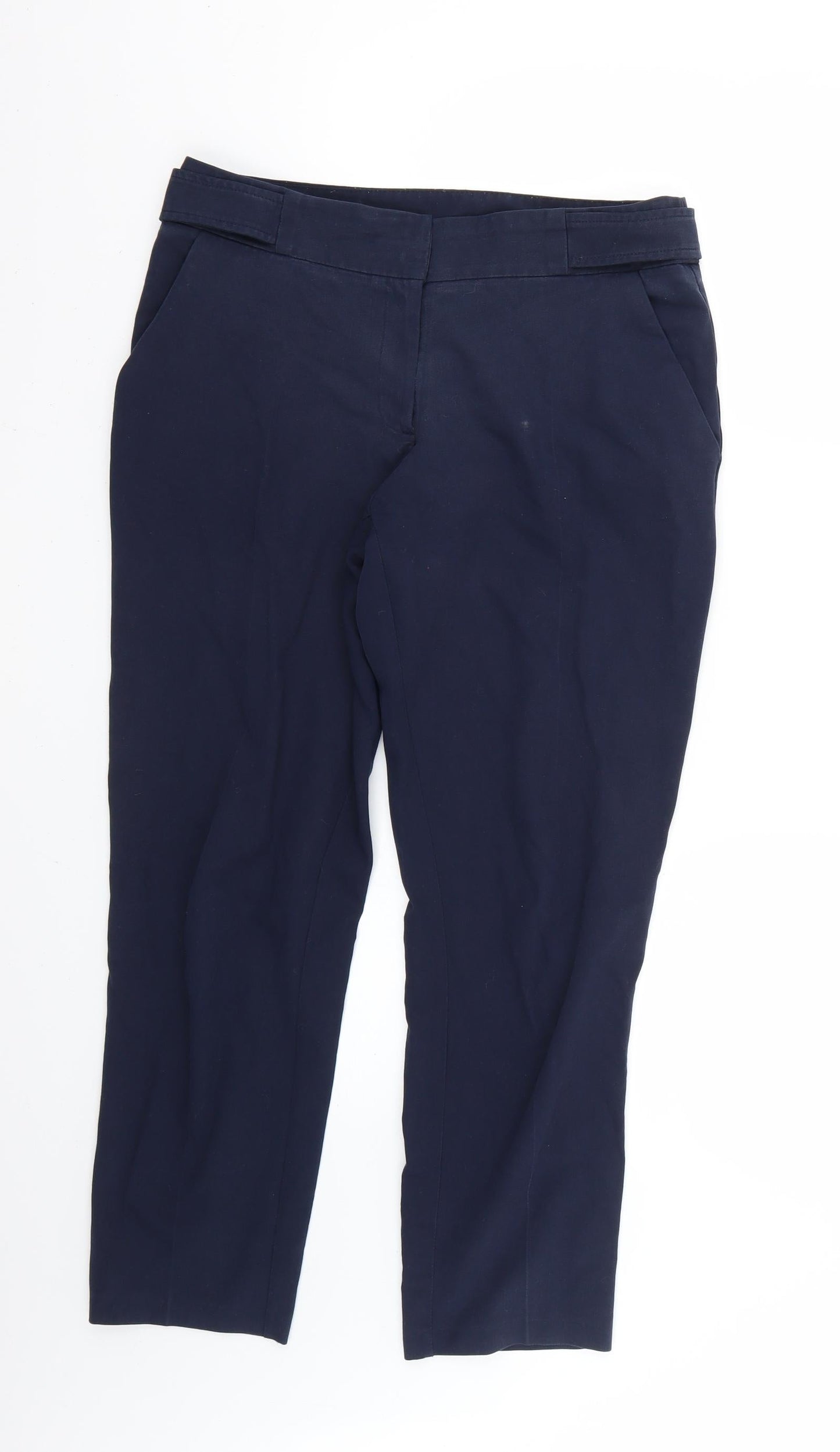Dorothy Perkins Womens Blue   Trousers  Size 10 L26 in
