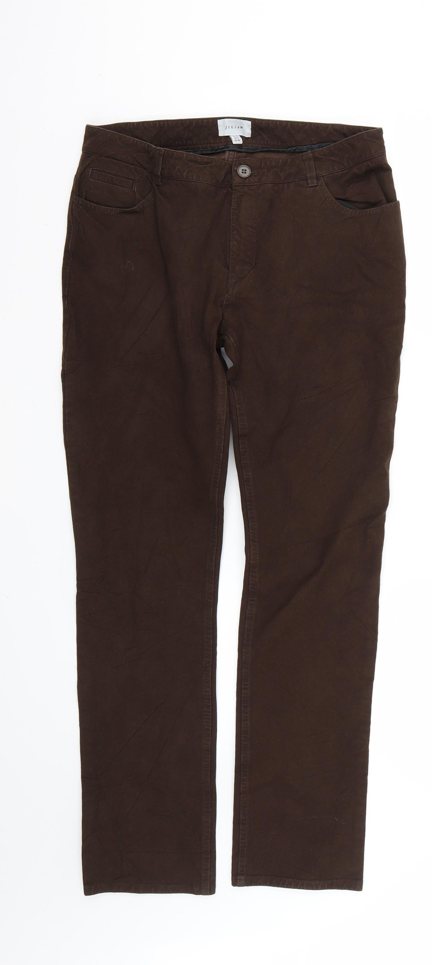 Jigsaw Womens Brown   Skinny Jeans Size 12 L27 in