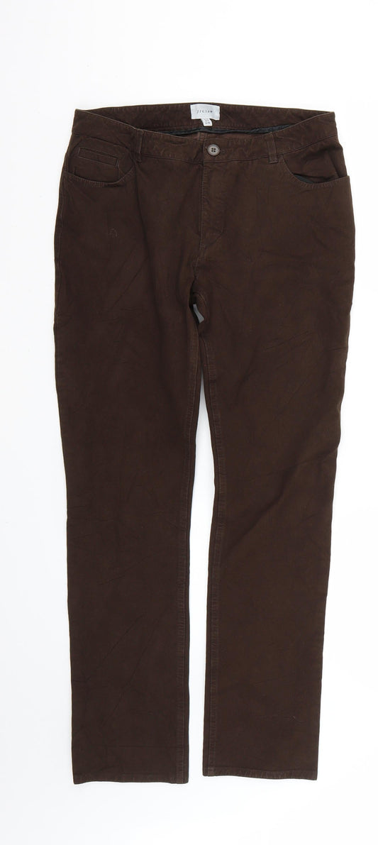 Jigsaw Womens Brown   Skinny Jeans Size 12 L27 in