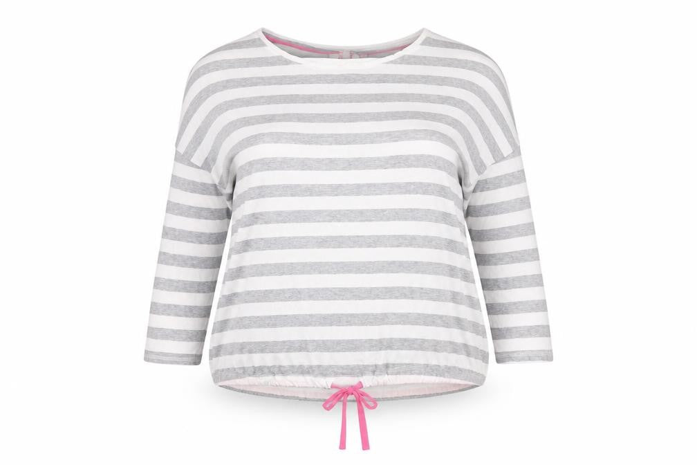 Pretty secrets Womens Grey Striped  Pullover Jumper Size 20