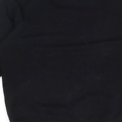 Preloved FOREVER 21 Womens Black   Pullover Jumper Size M  - Nothing personal - Label