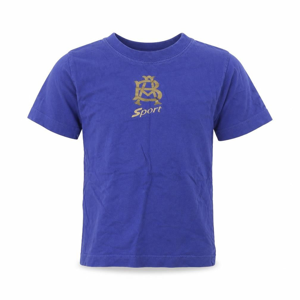 Blue Max Boys Blue   Basic T-Shirt Size 5 Years