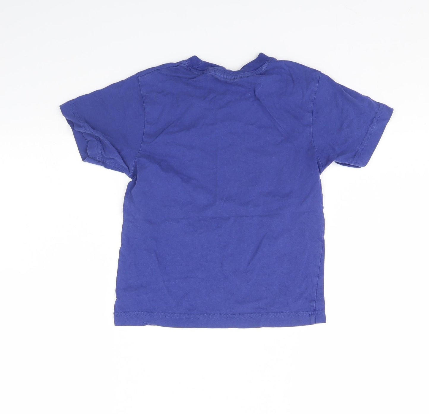 Blue Max Boys Blue   Basic T-Shirt Size 5 Years