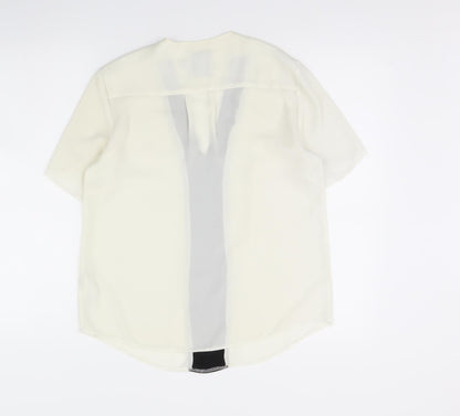 ASOS Womens Ivory   Basic Blouse Size 10