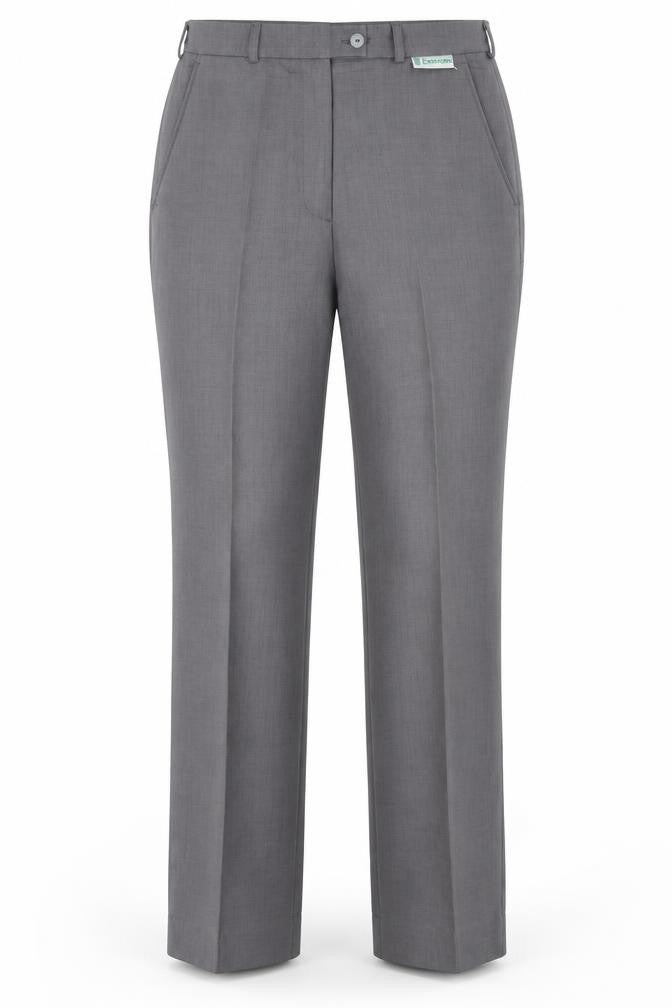 Esmorn Womens Grey   Dress Pants Trousers Size 12 L31 in
