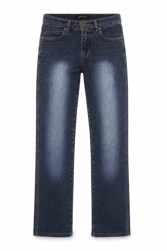 Preworn Womens Blue  Denim Straight Jeans Size 28 in L30 in