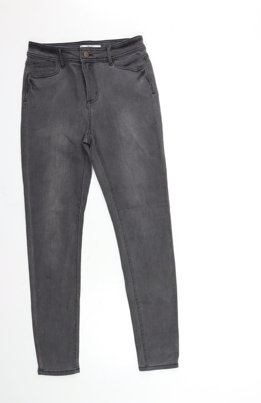 find. Womens Grey  Denim Skinny Jeans Size 30 in L32 in