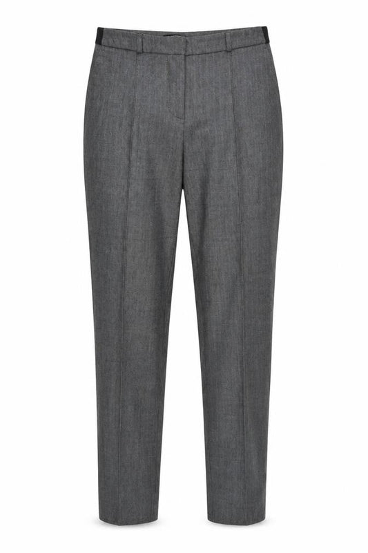 Papaya Womens Grey   Trousers  Size 8 L27 in
