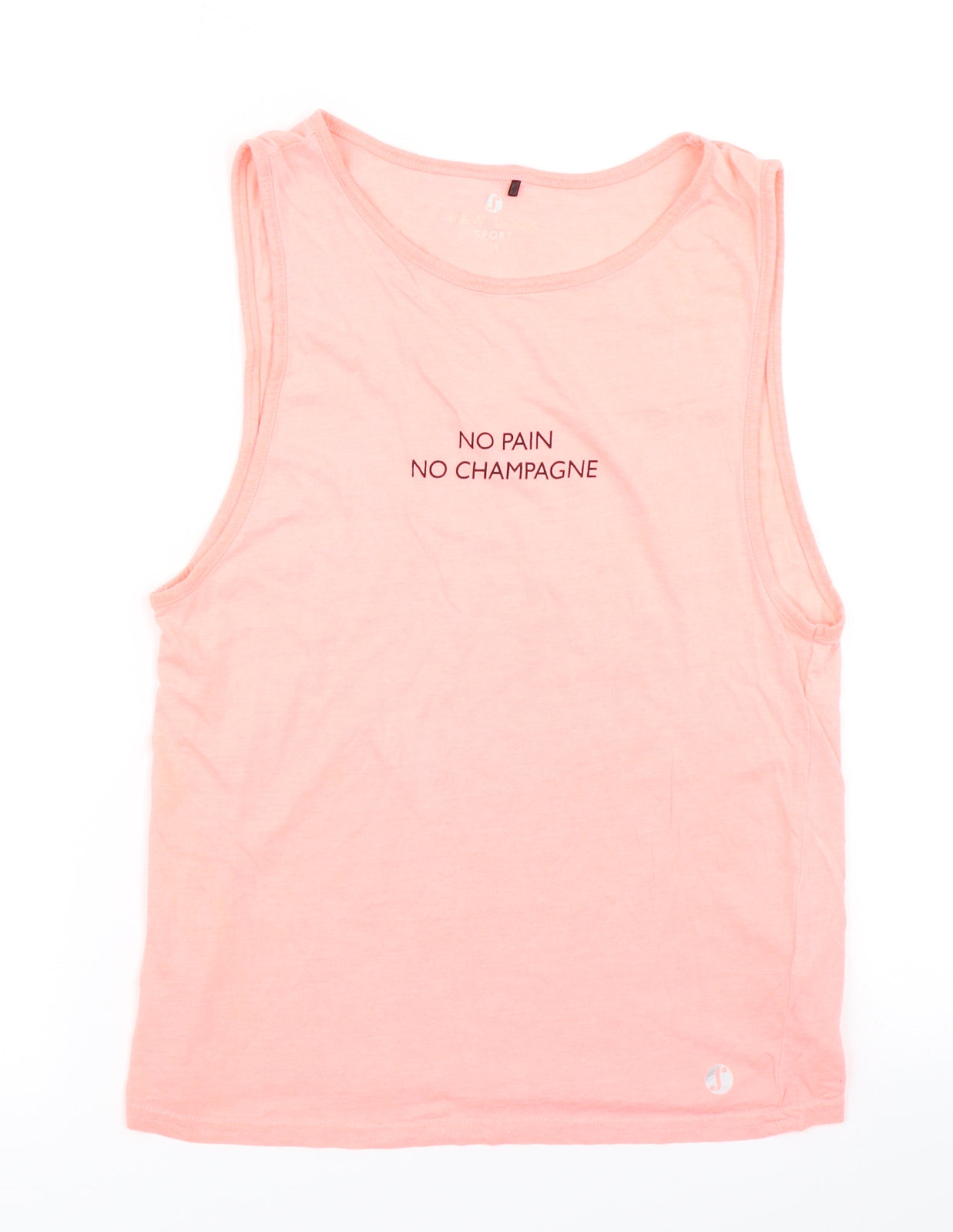 New Look Womens Pink   Basic Tank Size M