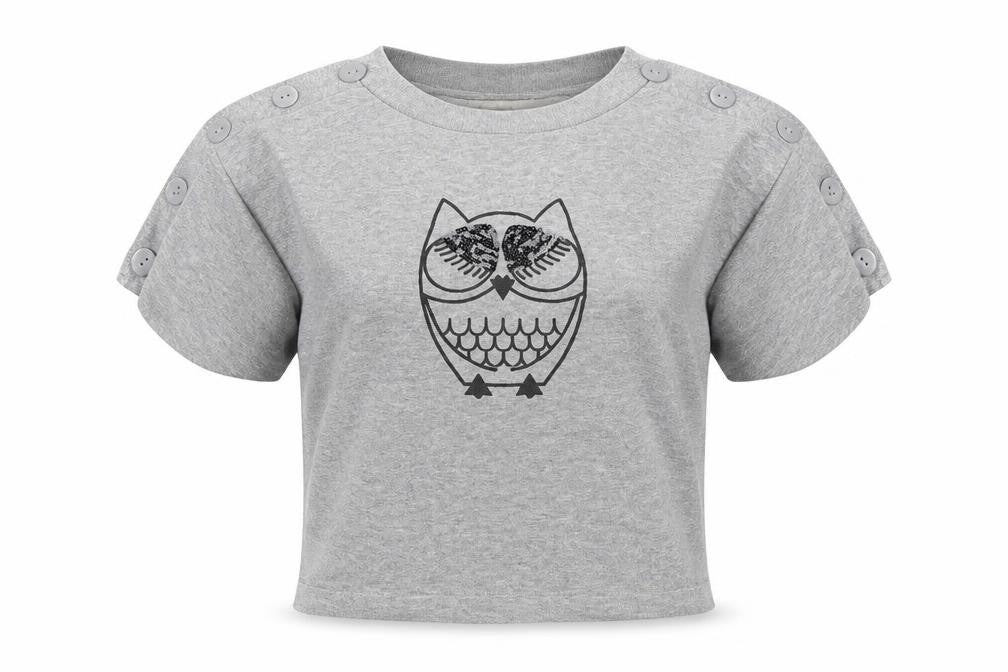 NEXT Womens Grey  Knit Basic T-Shirt Size 8