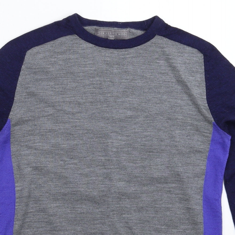 NEXT Womens Multicoloured  Knit Pullover Jumper Size 10