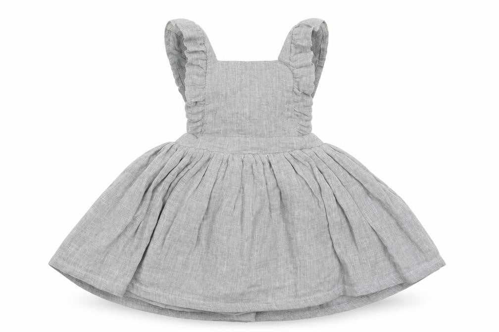 Matalan Girls Grey   Fit & Flare  Size 6-9 Months