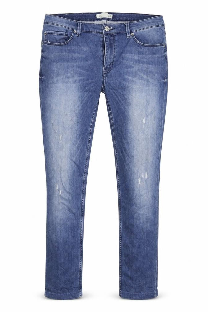 H&M Womens Blue  Denim Skinny Jeans Size 33 in L27 in