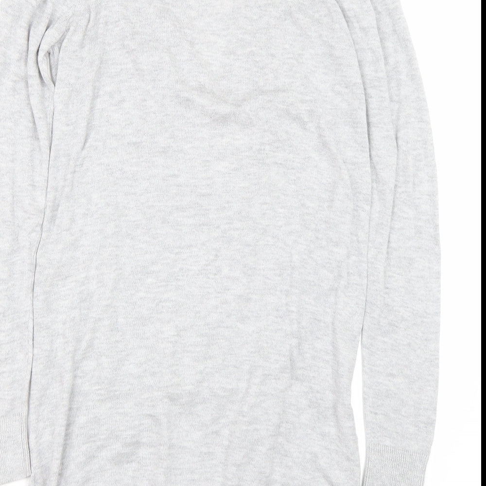 F&F Womens Grey   Cardigan Jumper Size 10