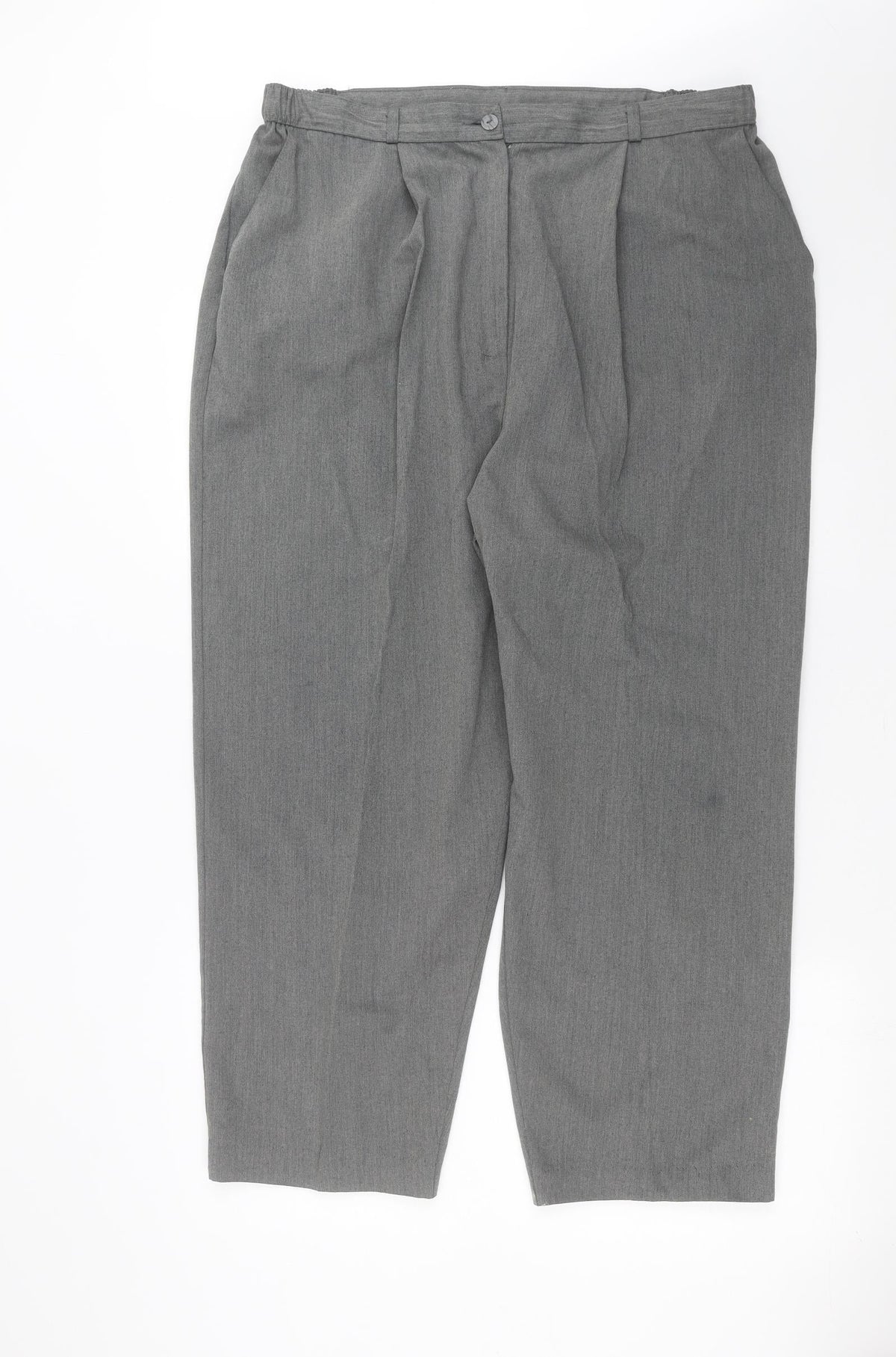 Preworn Womens Grey   Trousers  Size 36 in L26 in