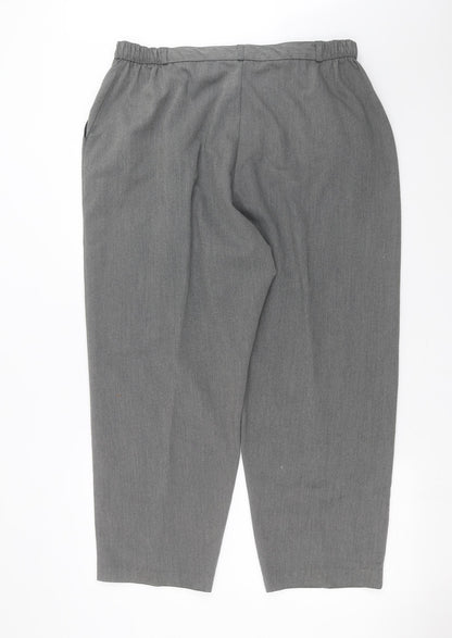 Preworn Womens Grey   Trousers  Size 36 in L26 in