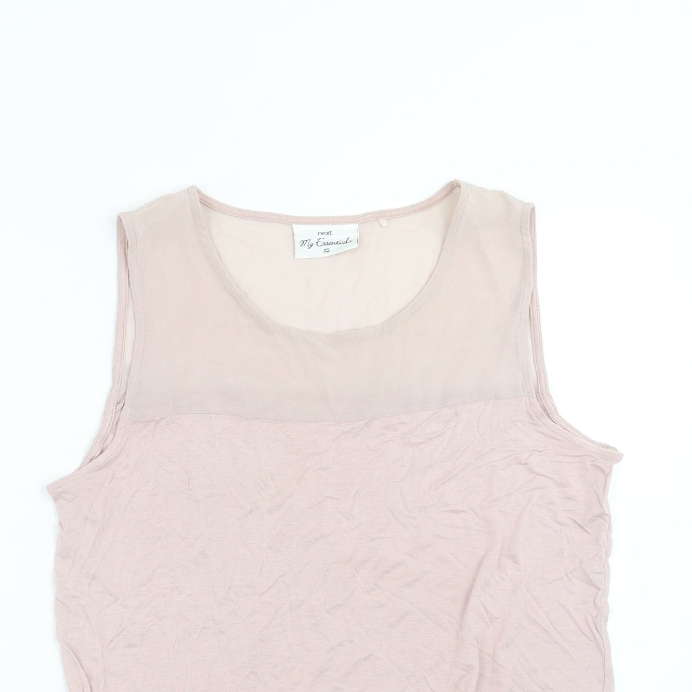 NEXT Womens Pink   Basic Blouse Size 12