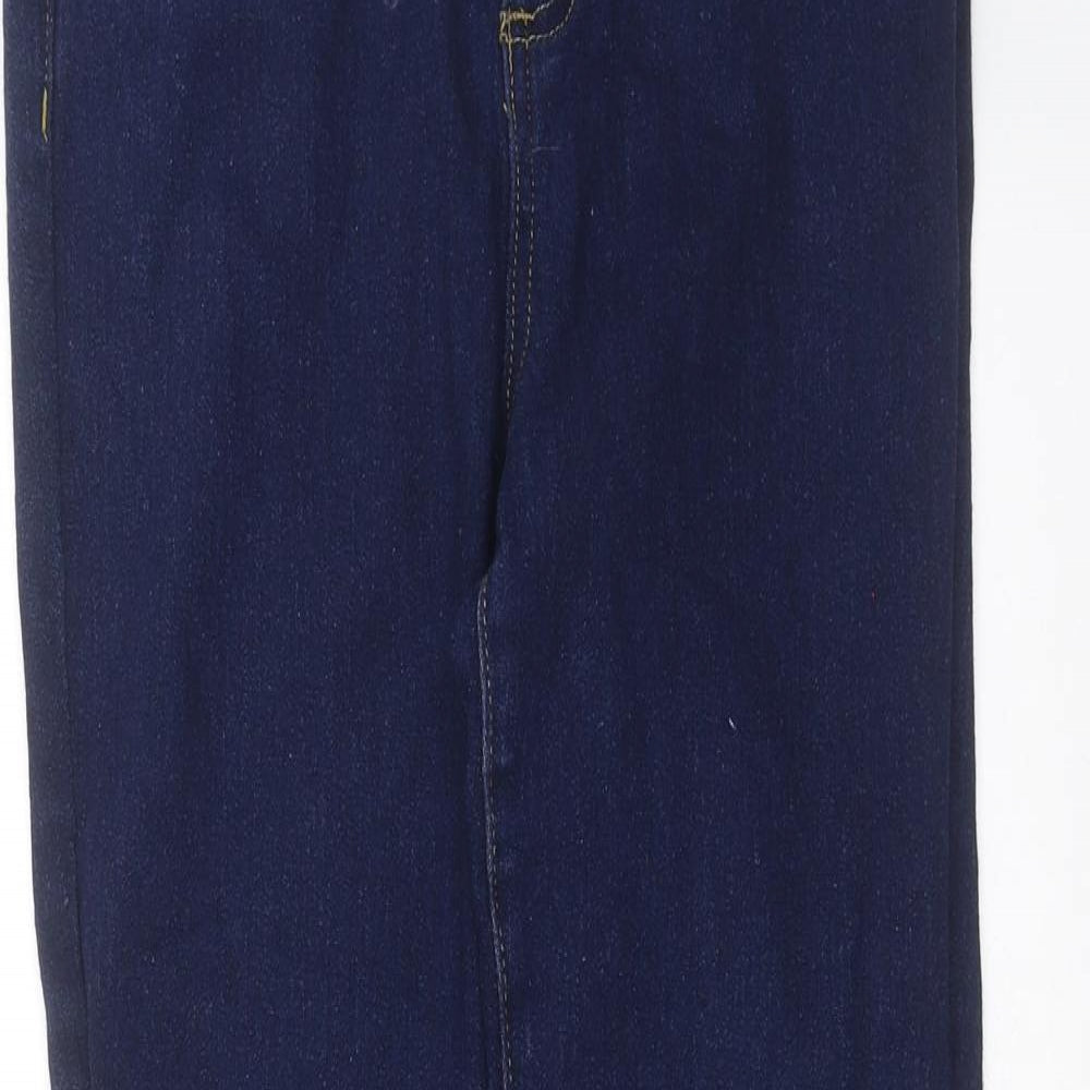 INTUITION Womens Blue  Denim Skinny Jeans Size 16 L28 in
