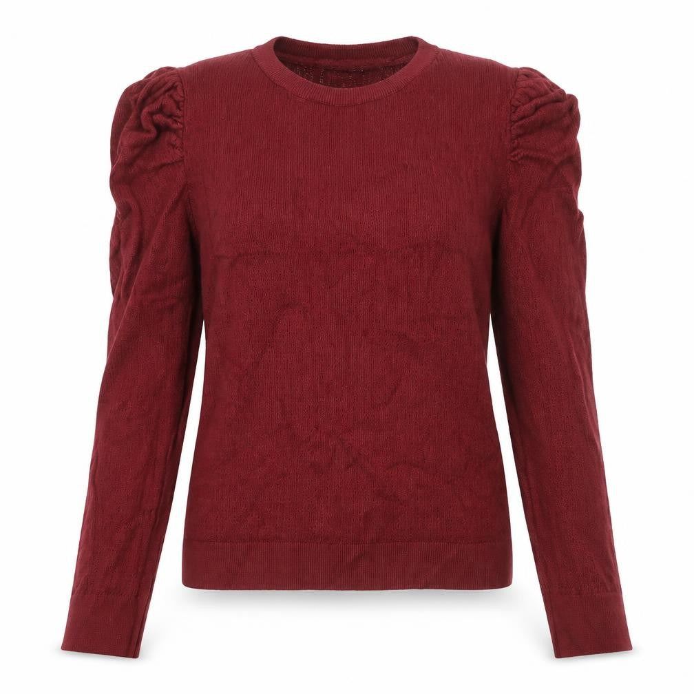 Primark Womens Red  Knit Pullover Jumper Size M