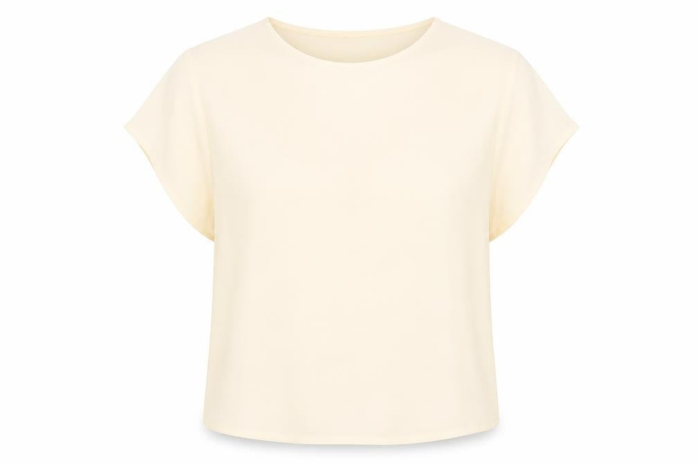 New Look Womens Beige   Basic Blouse Size 10