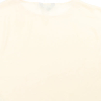 New Look Womens Beige   Basic Blouse Size 10