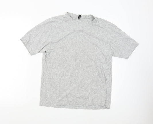 Donnay Womens Grey   Basic T-Shirt Size L