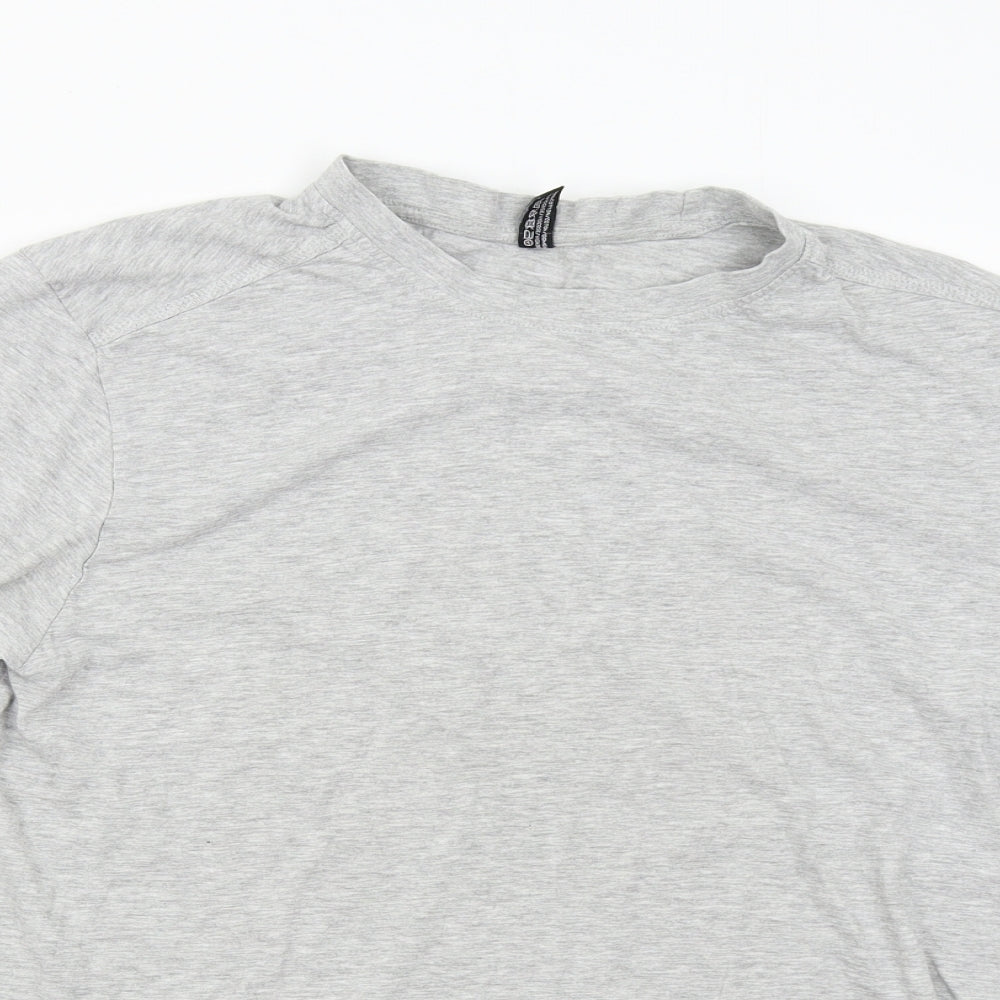 Donnay Womens Grey   Basic T-Shirt Size L