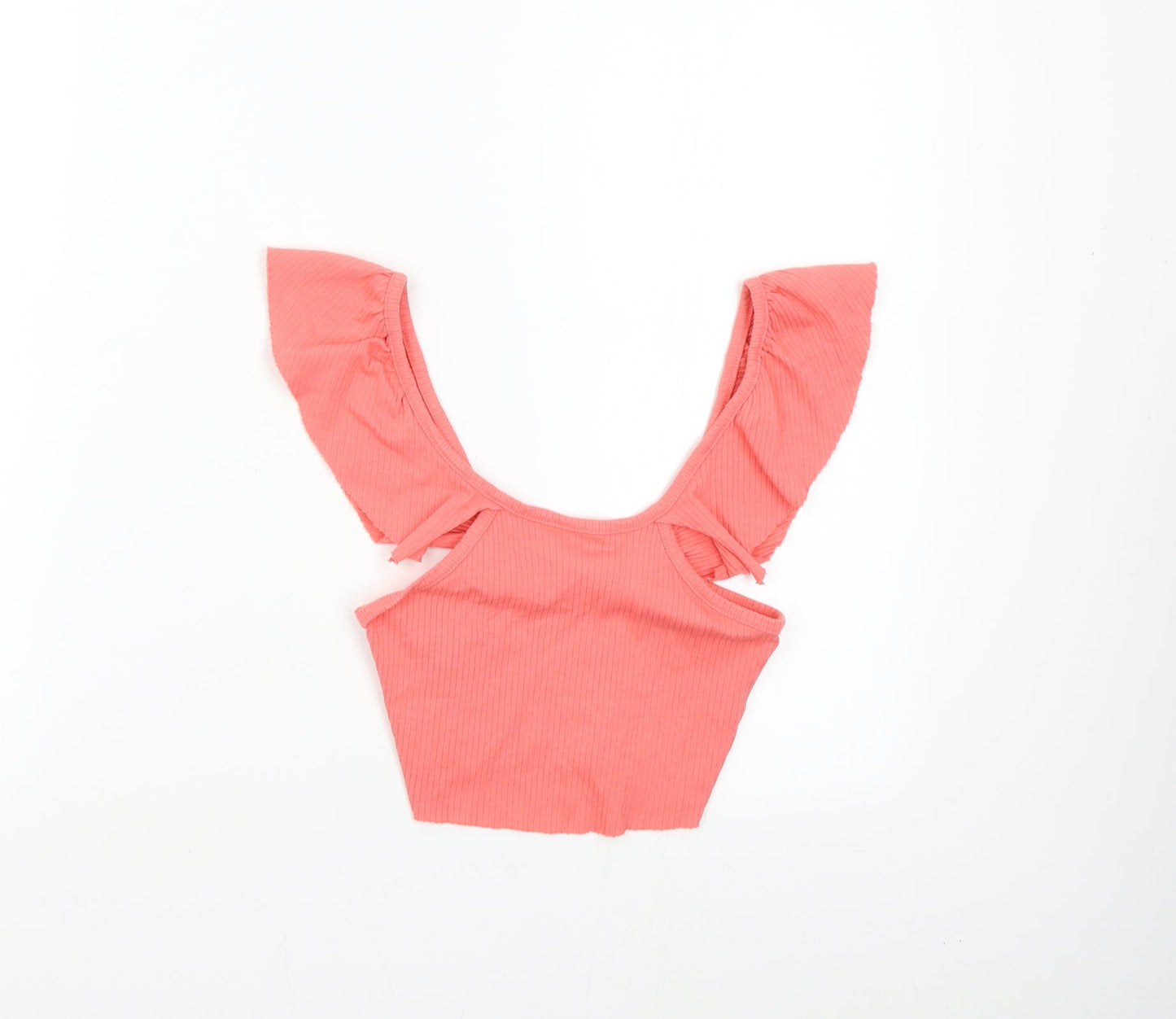 Zara Womens Pink   Cropped Blouse Size S