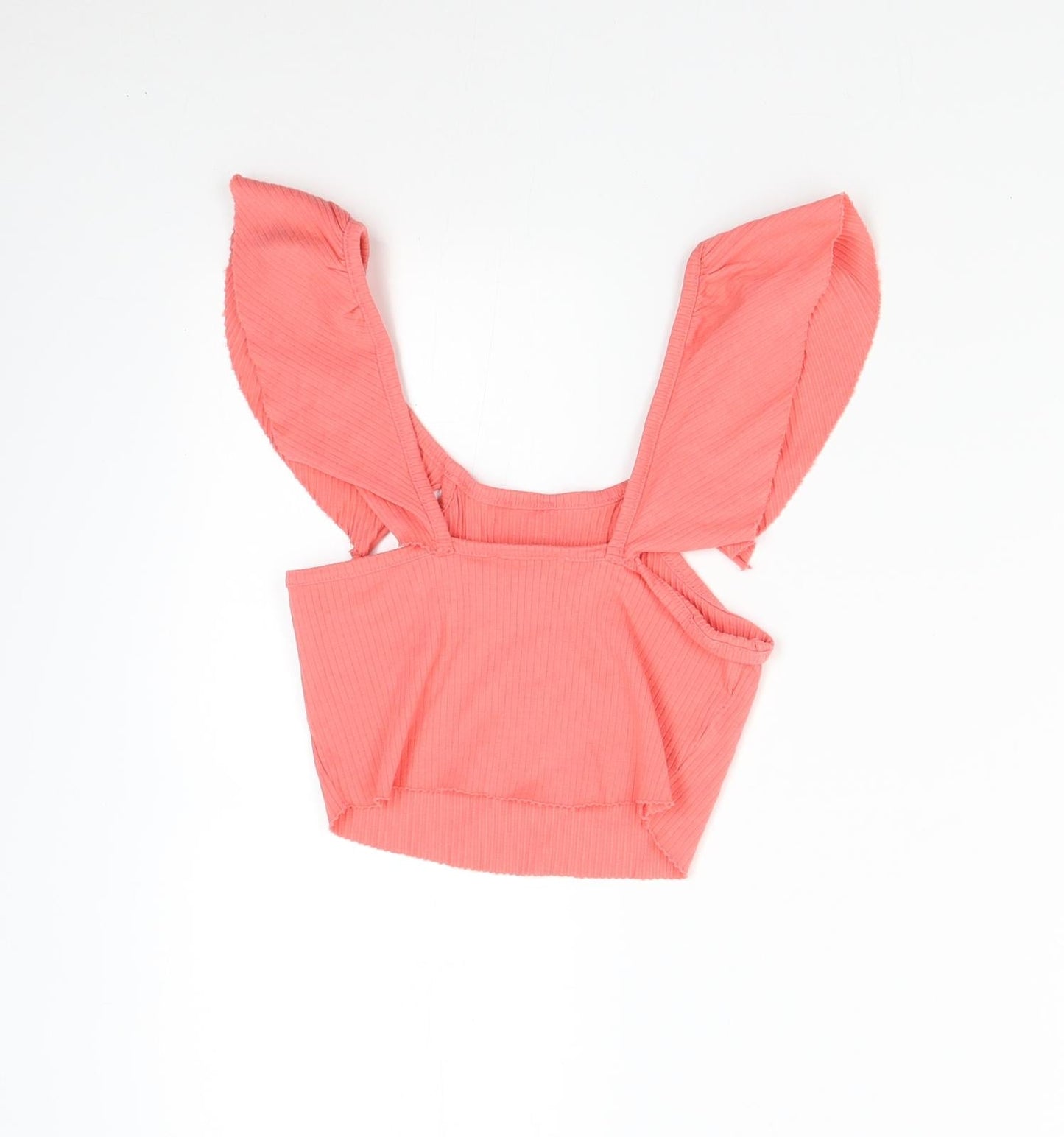 Zara Womens Pink   Cropped Blouse Size S