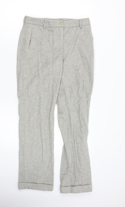 Preworn Womens Grey   Trousers  Size 10 L30 in