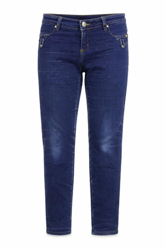 Womens Blue  Denim Skinny Jeans Size 12 L31 in