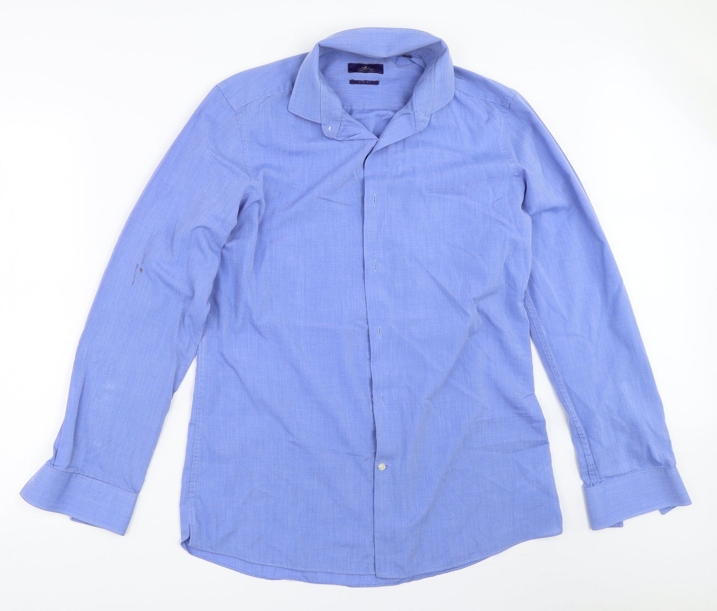 NEXT Mens Blue    Button-Up Size 16