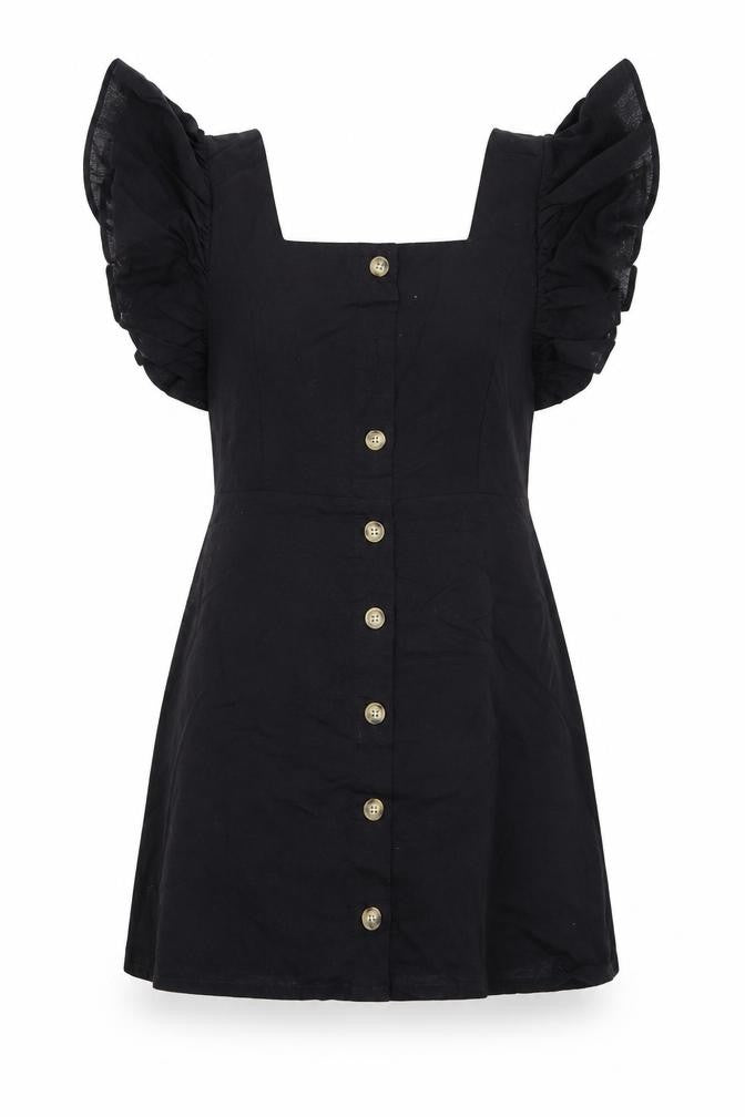 Preworn Womens Black   Fit & Flare  Size S