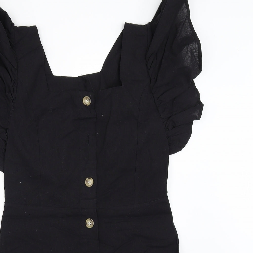 Preworn Womens Black   Fit & Flare  Size S