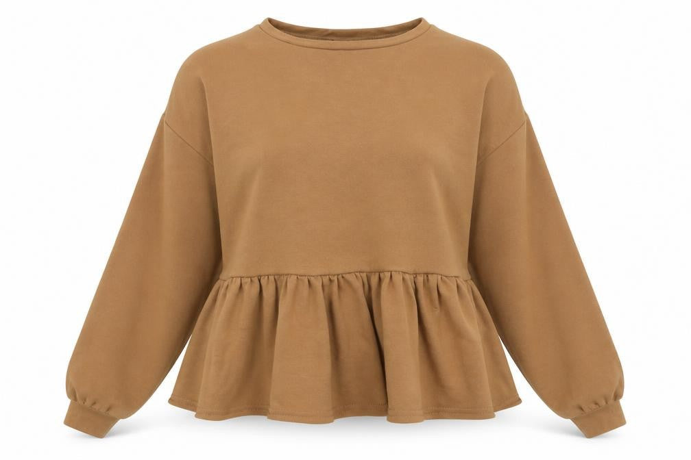 Boohoo Womens Brown   Pullover Jumper Size 8