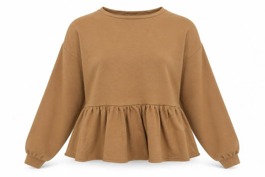 Boohoo Womens Brown   Pullover Jumper Size 8