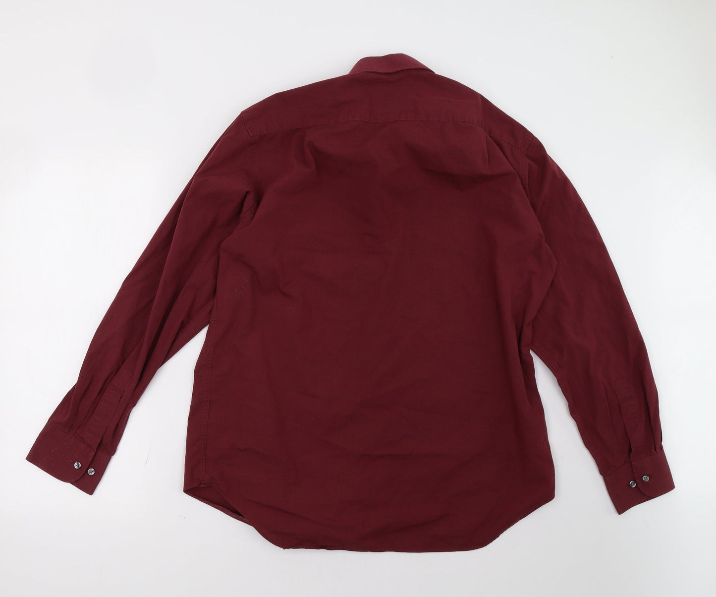 Marks and Spencer Mens Red    Polo Size 16.5