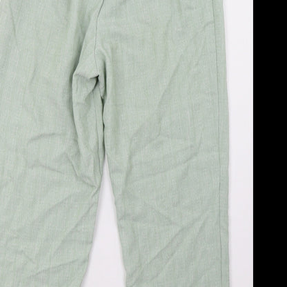 Preworn Womens Green   Trousers  Size 6 L26 in