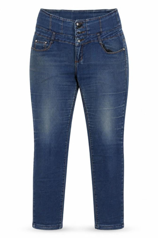 miss one Womens Blue  Denim Skinny Jeans Size 36 L30 in