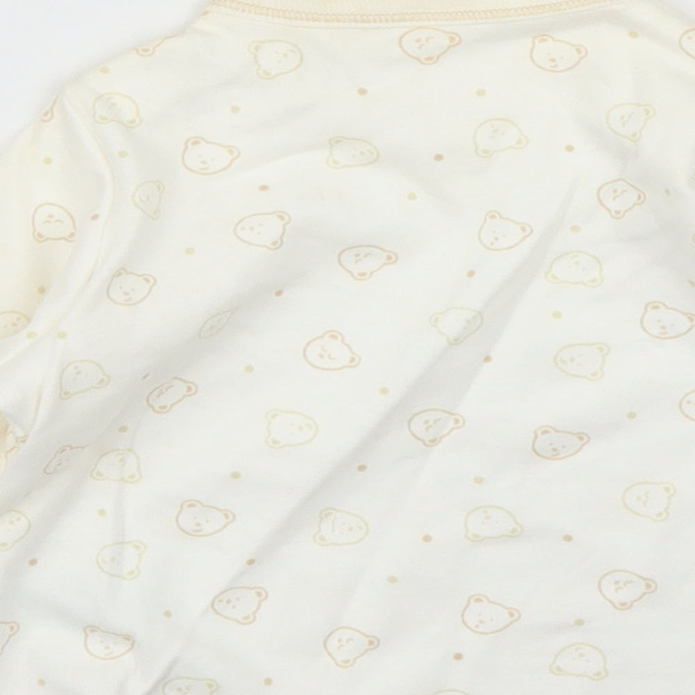 Mothercare Baby Beige   Basic T-Shirt Size 3-6 Months