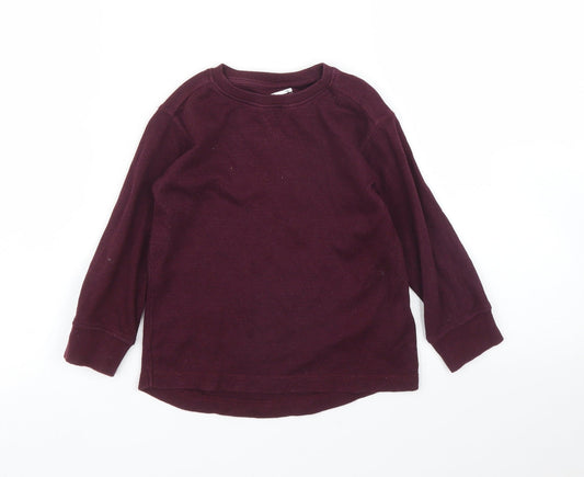 NEXT Boys Purple   Pullover Jumper Size 3 Years