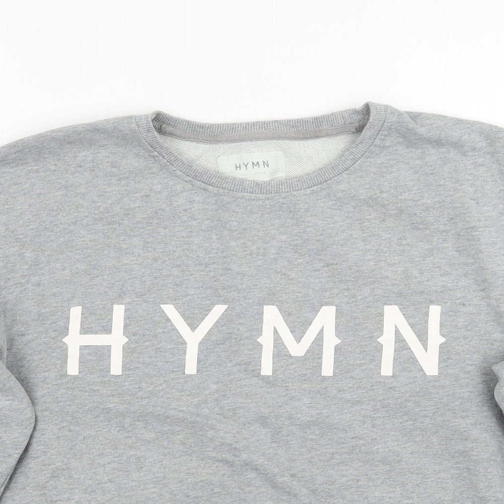 HYMN Womens Grey   Pullover Jumper Size XL