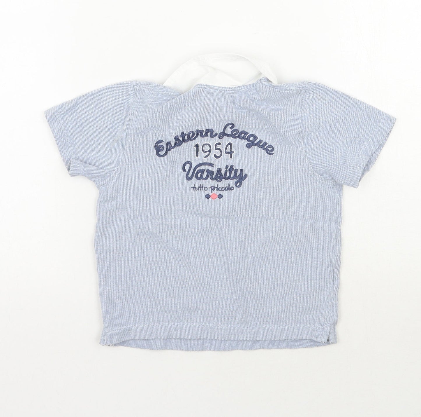 Tutto Piccolo Boys Blue   Basic Polo Size 3 Years