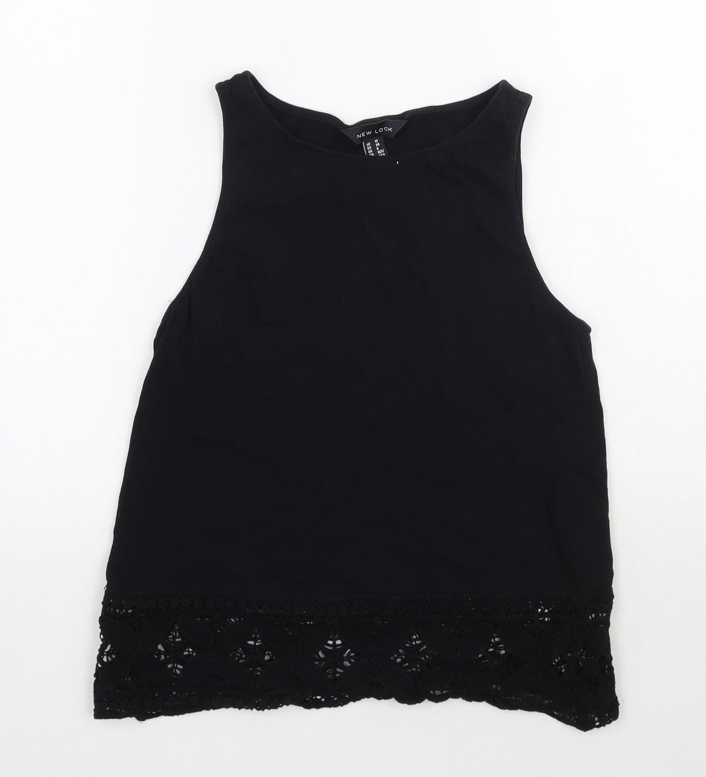 Newlook Womens Black   Basic Tank Size 10