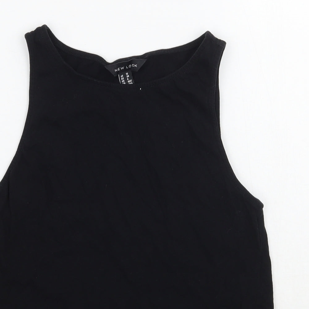 Newlook Womens Black   Basic Tank Size 10