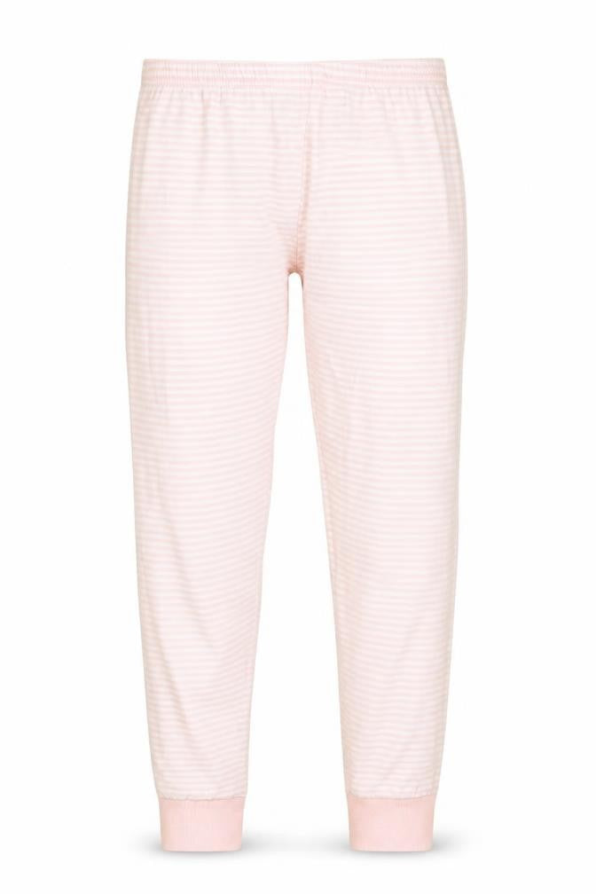 George Girls Pink Striped  Sweatpants Trousers Size 9 Years