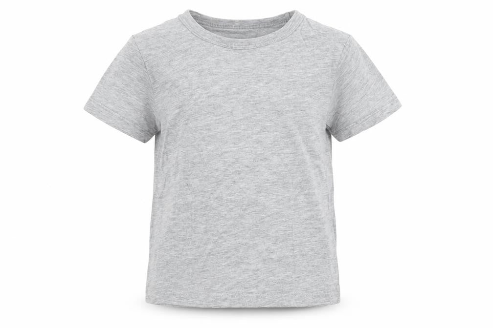 H&M Girls Grey   Basic T-Shirt Size 3 Years