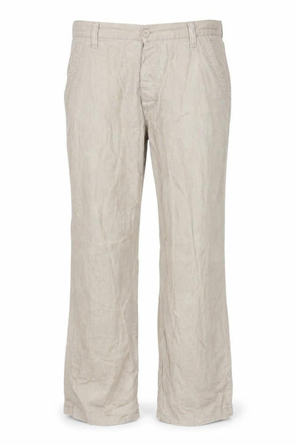 Denim & Co. Womens Beige   Trousers  Size 36 L32 in